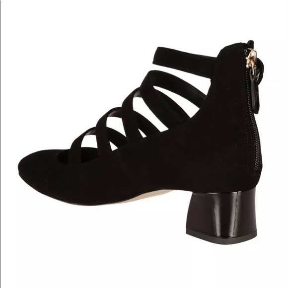 New Tory Burch Military Mary Jane Wool Heel Shoe sz 11 - Picture 2 of 6